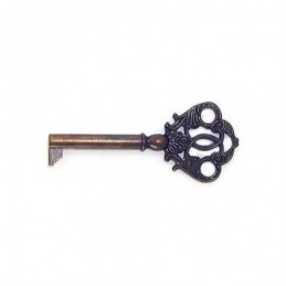 LLAVE LATON E42CU CUERO...