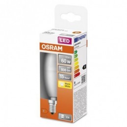 BOMBILLA LED VELA 7W/827...