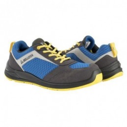 ZAPATO FLEX AZUL-AMARILLO T-40